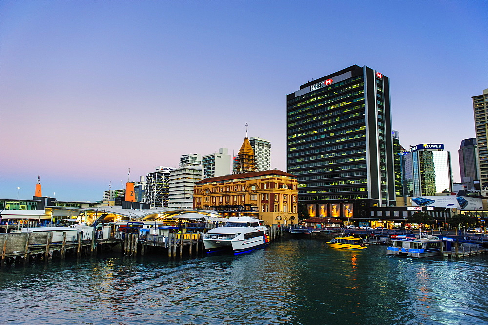 Skyline of Auckland, North Island, New Zealand, Pacific