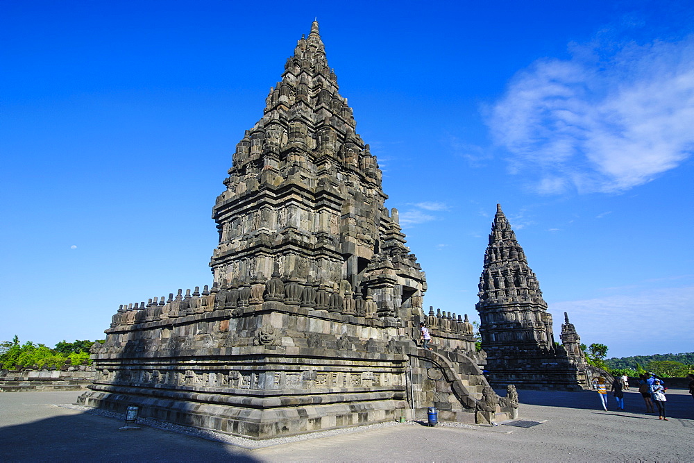 The Prambanan Temple complex, UNESCO World Heritage Site, Java, Indonesia, Southeast Asia, Asia