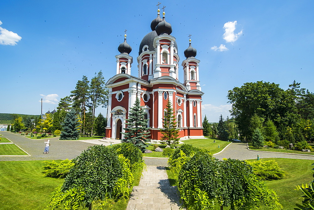 The orthodox monastery of Curchi, Moldova