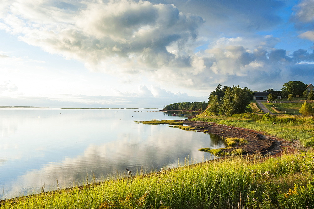 The north shore of Prince Edward island at sunset, Prince Edward Island, Canada, North America