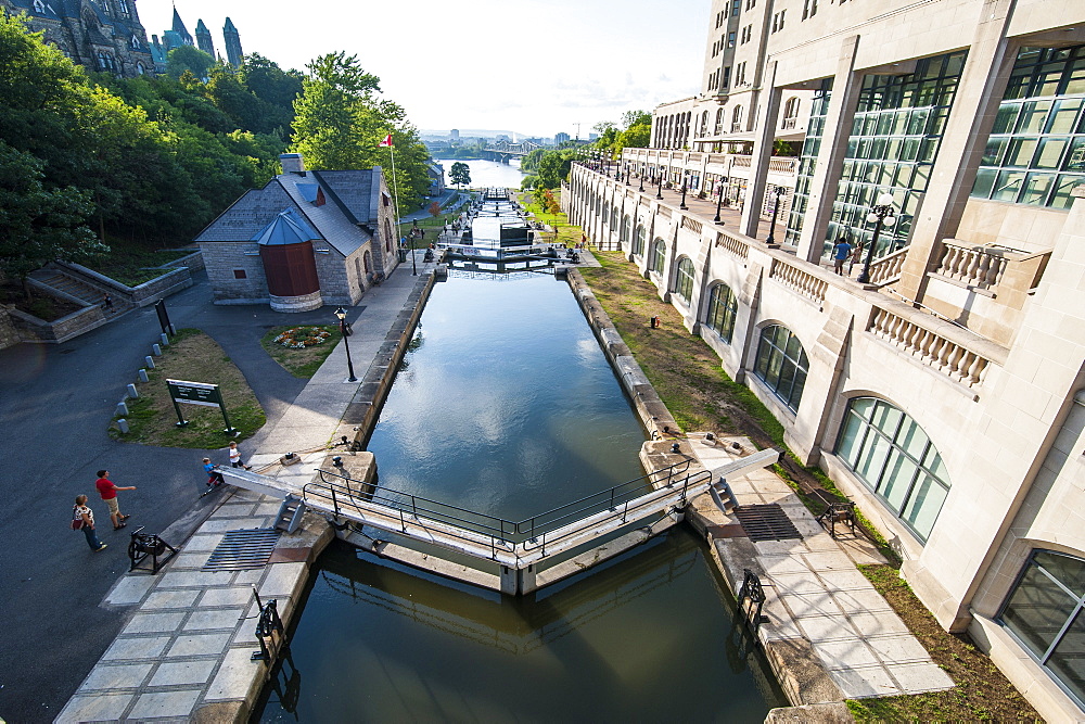 Rideau Canal, Ottawa, Ontario, Canada, North America