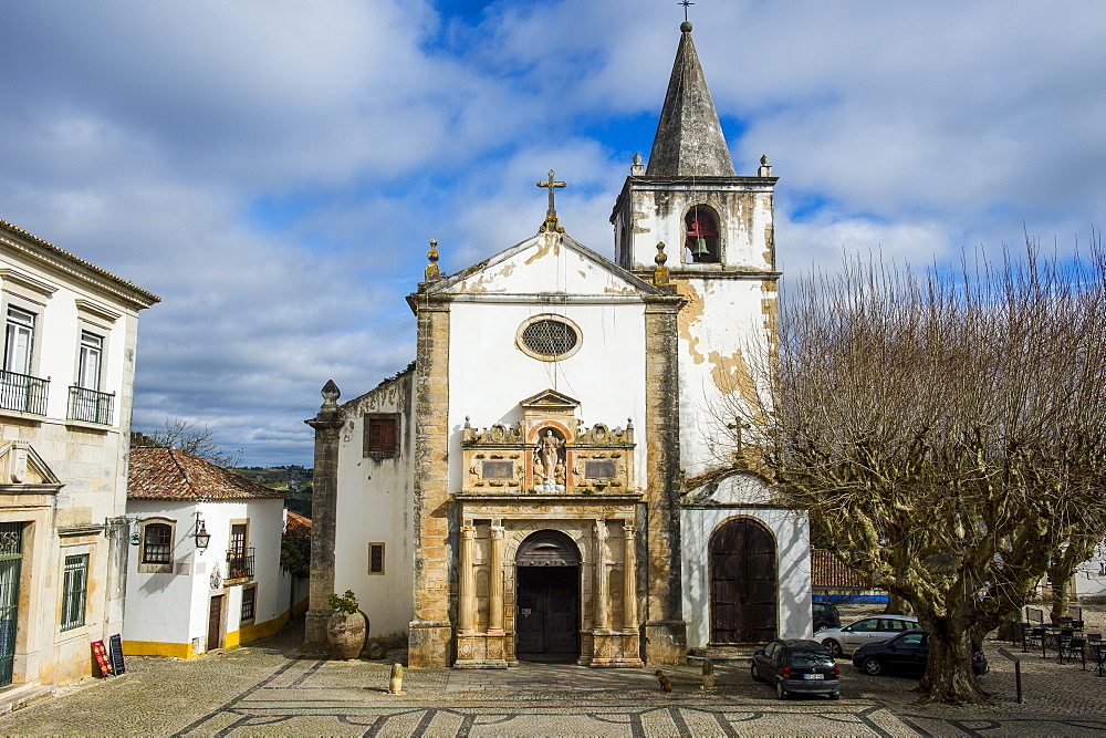 Little church, Obidos, Estremadura, Portugal, Europe