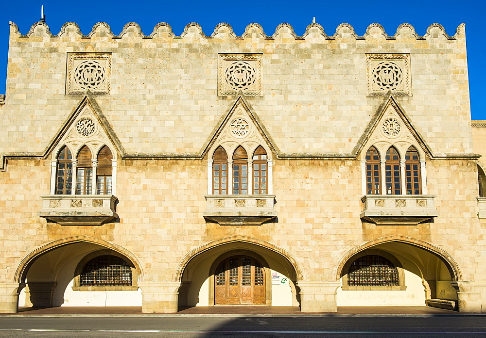 The Medieval Old Town, UNESCO World Heritage Site, City of Rhodes, Rhodes, Dodecanese Islands, Greek Islands, Greece, Europe