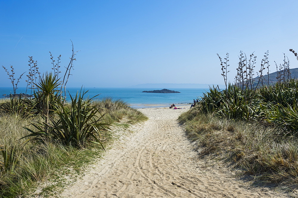 Shell Beach, Herm, Channel Islands, United Kingdom, Europe 