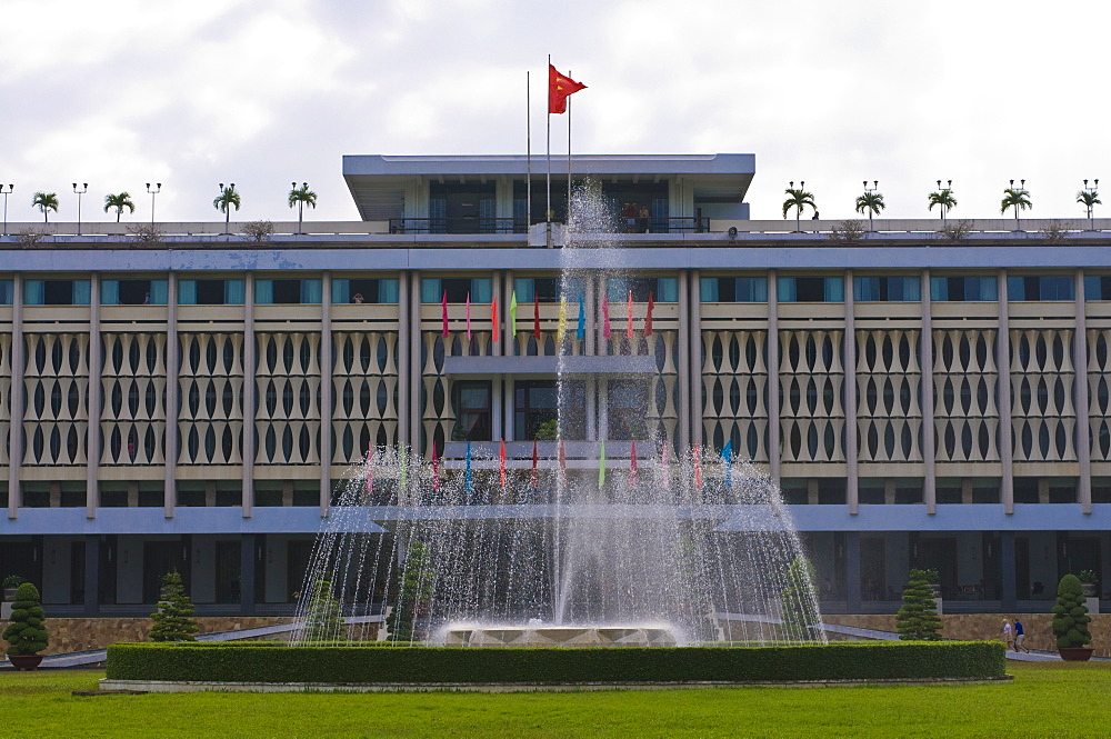 The Reunification Palace, Ho Chi Minh City (Saigon), Vietnam, Indochina, Southeast Asia, Asia