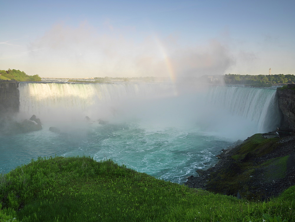 Canadian Falls also known as the Horseshoe Falls, Niagara Falls, Ontario, Canada, North America