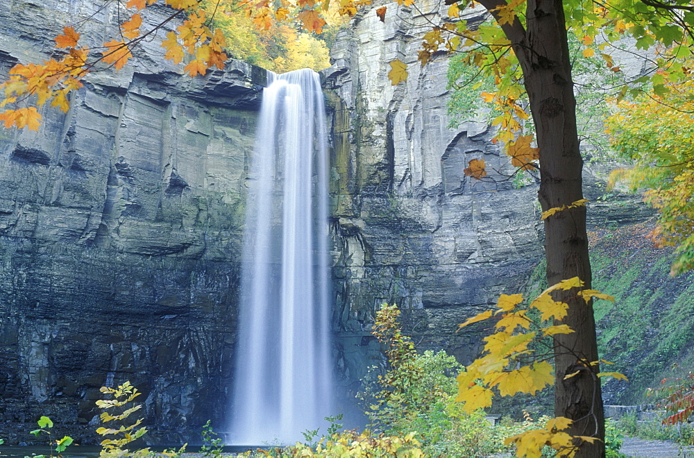 Taughannock Falls, Taughannock Falls State Park, Ithaca, New York State, United States of America, North America