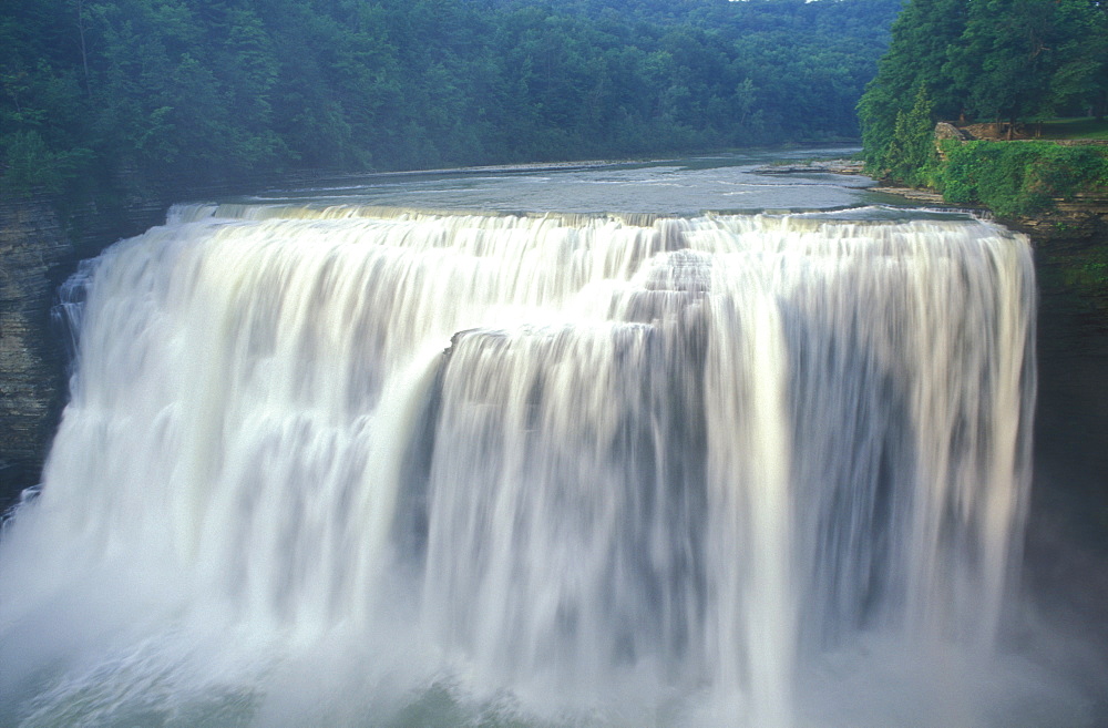 Middle Falls, Letchworth State Park, New York State, United States of America, North America