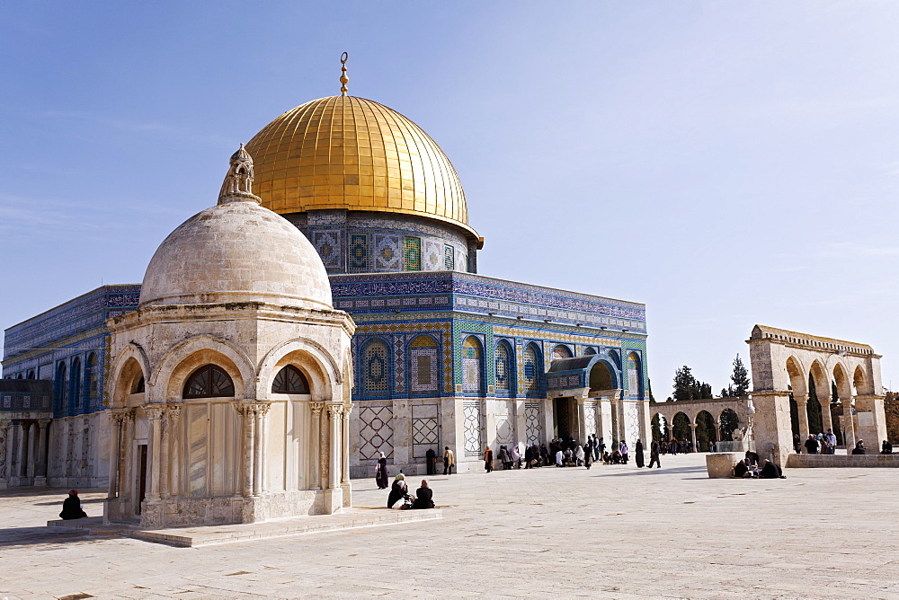 Dome of the Rock mosque, Jerusalem, Israel, Middle East