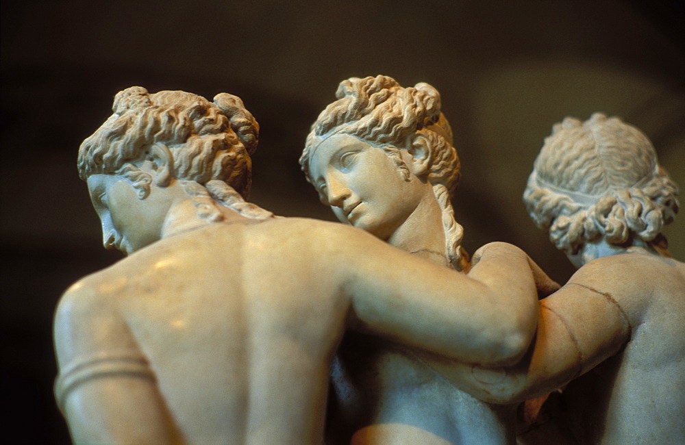 The Three Graces, Louvre, Paris, France, Europe