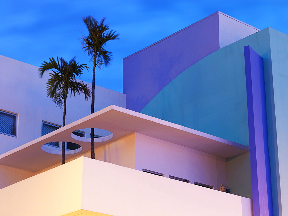 Graphic details of architecture, South Beach, Miami, Florida, United States of America, North America