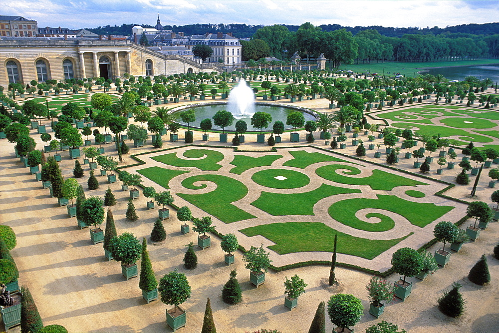 The Gardens of Versailles and The Orangery, UNESCO World Heritage Site, Versailles, France, Europe