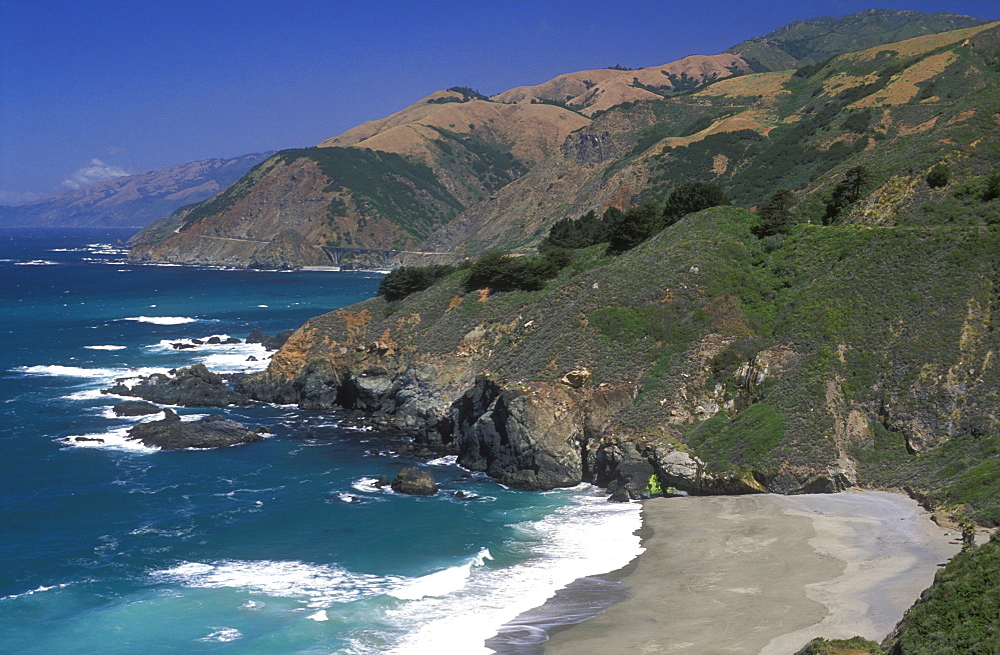 Big Sur coastline, California, United States of America, North America