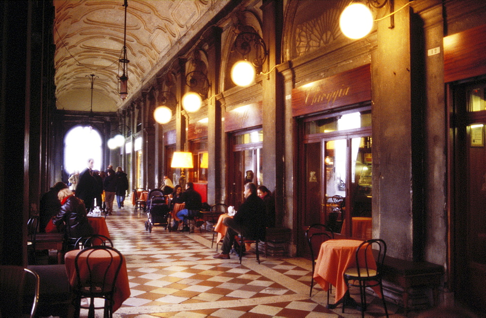 Cafe, Venice, Veneto, Italy, Europe