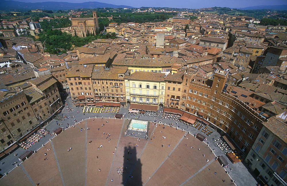 Piazza del Campo, Siena, UNESCO World Heritage Site, Tuscany, Italy, Europe