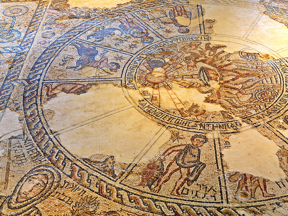 Mosaic floors, Roman Villa, Zippori, Israel, Middle East