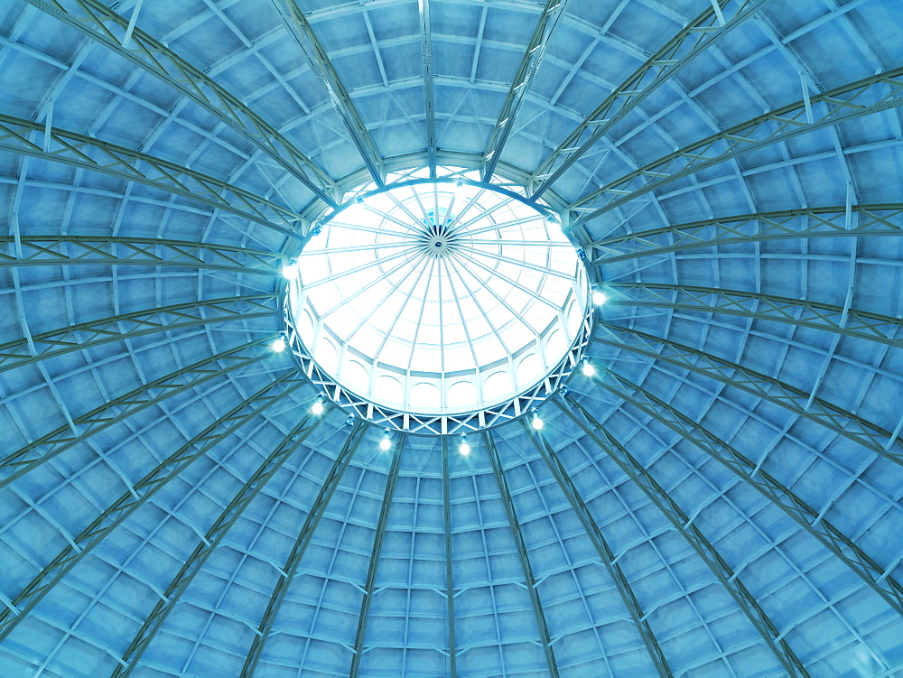 Devonshire Dome the largest unsupported dome in Britain at 150 feet in diameter, University of Derby, Buxton, Derbyshire, England, United Kingdom, Europe