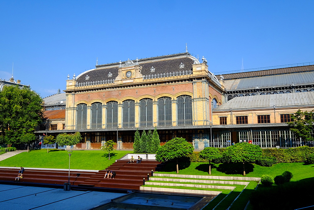 Budapest-Nyugati Railway Terminal, Budapest, Hungary, Europe