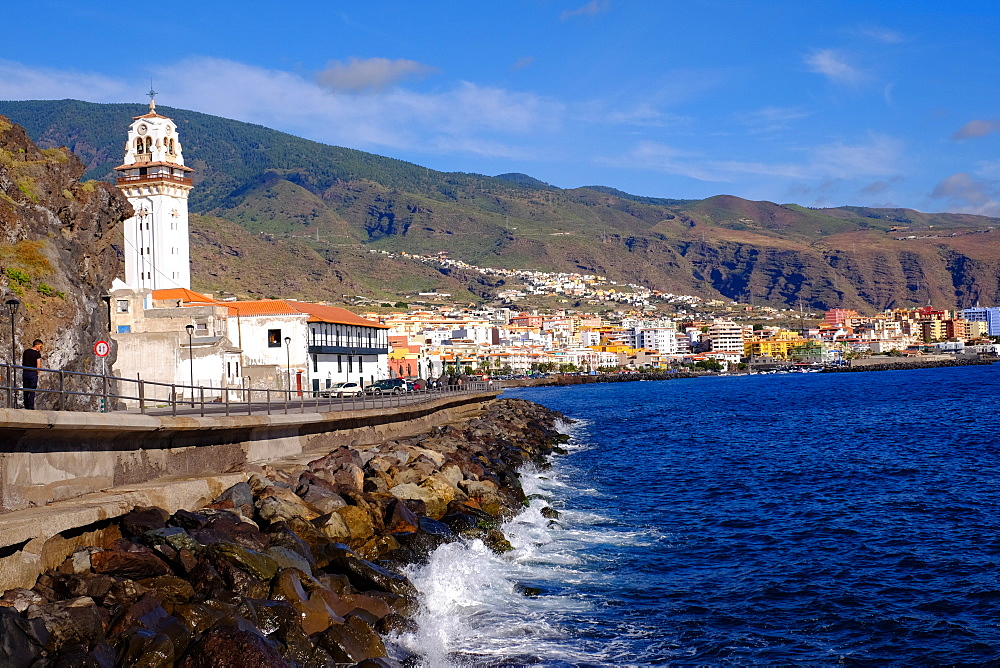 City of Candelaria in the eastern part of the island of Tenerife, Canary Islands, Spain, Europe