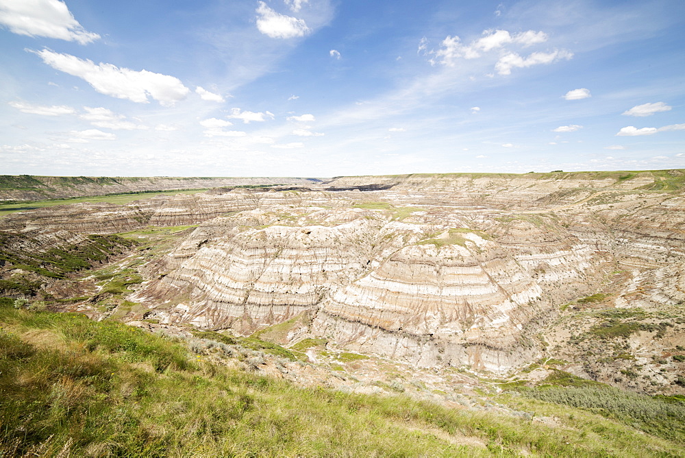 Horsethief Canyon in the Badlands of Alberta, near Drumheller, Alberta, Canada, North America