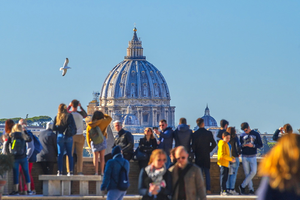 St. Peter's Basilica, UNESCO World Heritage Site, The Vatican, Rome, Lazio, Italy, Europe