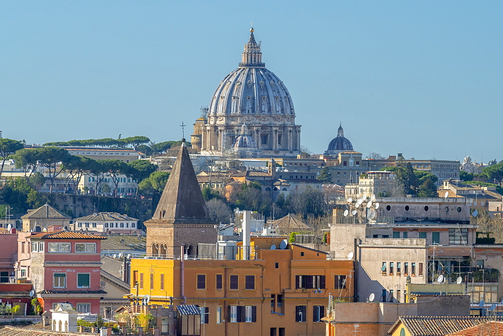 St. Peter's Basilica, UNESCO World Heritage Site, The Vatican, Rome, Lazio, Italy, Europe