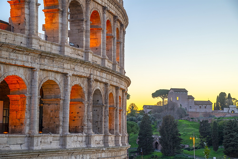 Coliseum, UNESCO World Heritage Site, Rome, Lazio, Italy, Europe