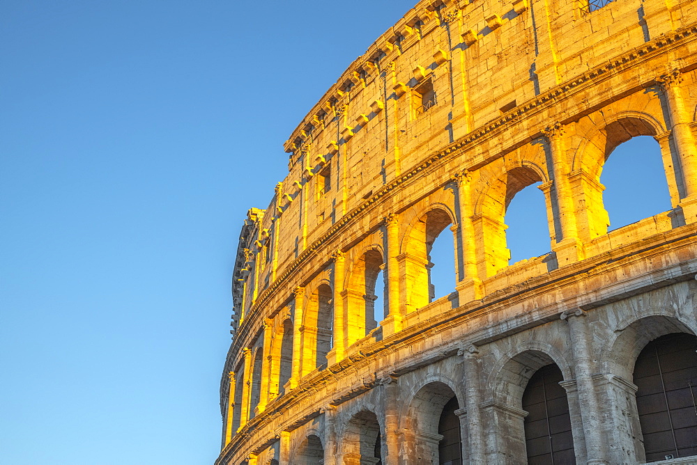 Coliseum, UNESCO World Heritage Site, Rome, Lazio, Italy, Europe