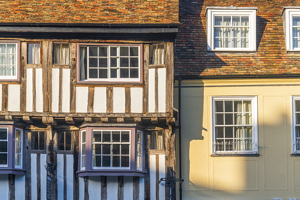 Bridge Street, Timber framed building, Cambridge, Cambridgeshire, England, United Kingdom, Europe