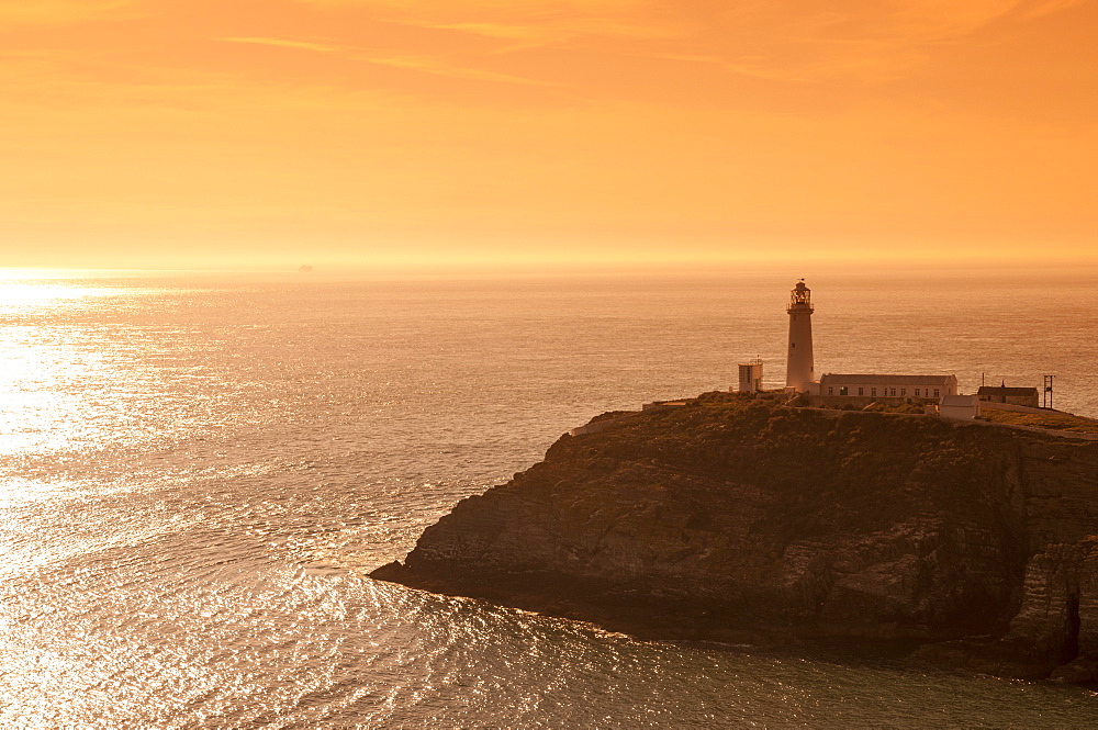 South Stack Lighthouse, Holy Island, Anglesey, Gwynedd, Wales, United Kingdom, Europe 