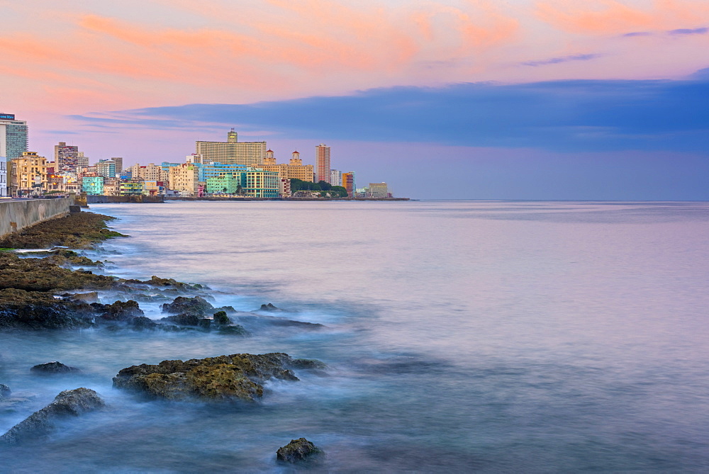 The Malecon, Havana, Cuba, West Indies, Caribbean, Central America