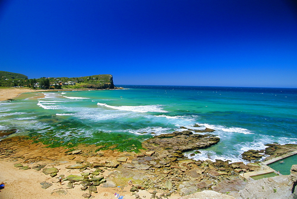 Avalon, one of the city's northern surf beaches, Sydney, New South Wales, Australia