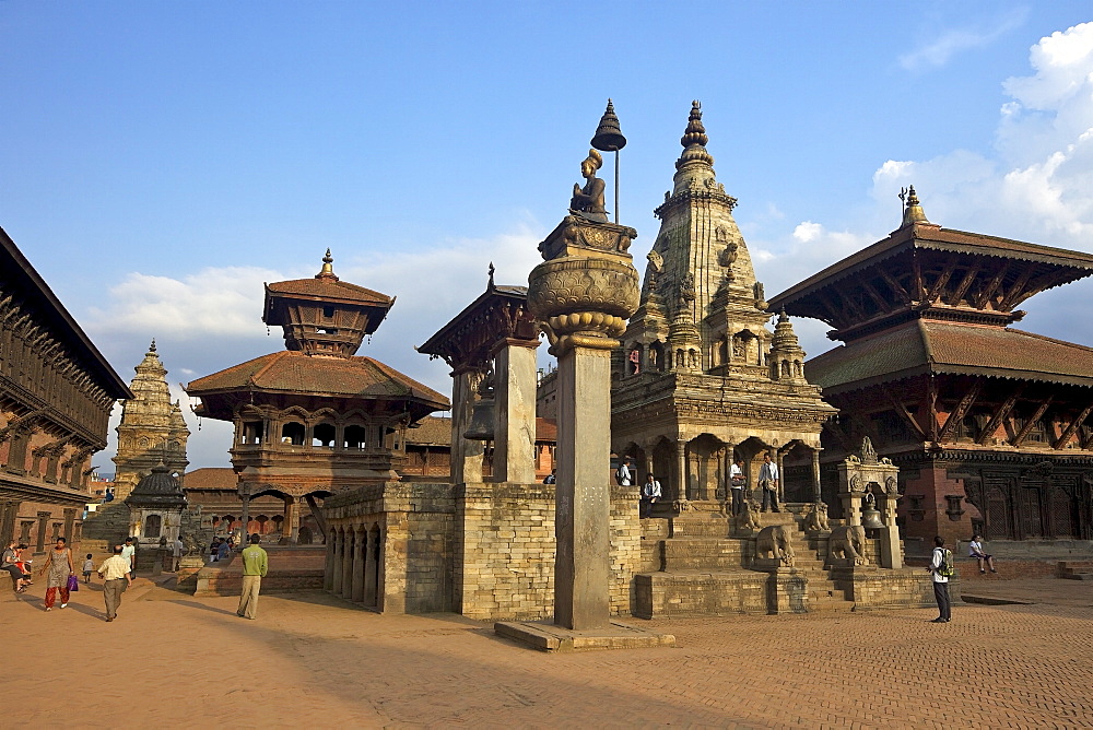 Durbar Square, Bhaktapur, UNESCO World Heritage Site, Kathmandu Valley, Nepal, Asia