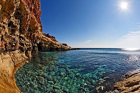 Skinias bay (Karoumbes bay), Eastern Crete, Greece