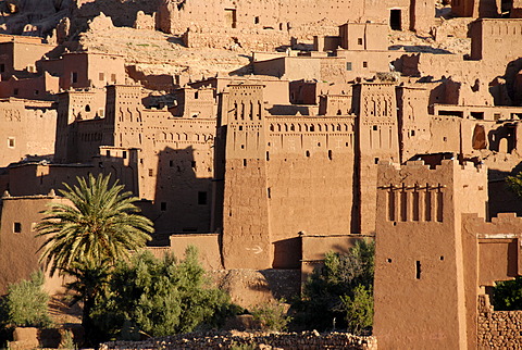 Traditional Berber architecture Kasbah Ait Benhaddou Morocco