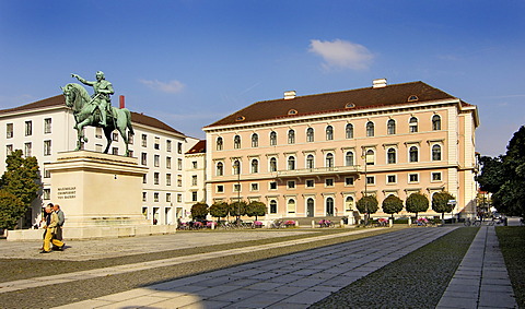 Siemens head office Wittelsbacker yard Munich Bavaria Germany