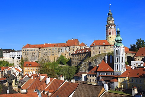 &eskâˆšÎ© Krumlov Castle, Cesky Krumlov, Czech Republic, Europe