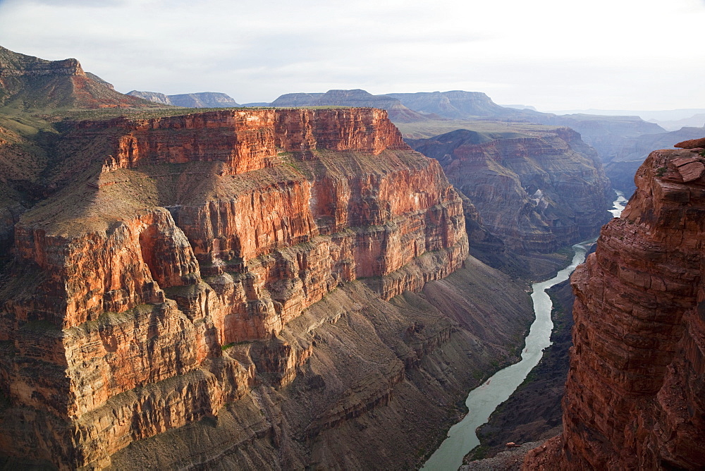 Grand Canyon and Colorado River seen from Toroweap Point, Tuweep Area, North Rim, Arizona, USA