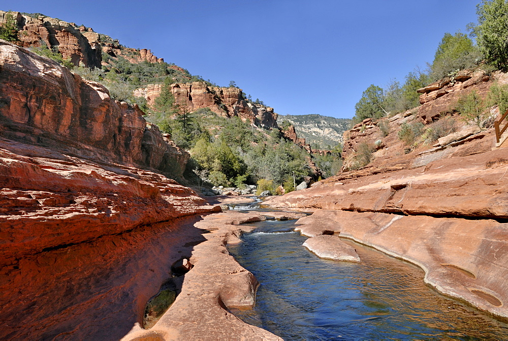 Oak Creek, Slide Rock State Park, Sedona, Red Rock Country, Arizona, USA