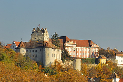 Meersburg - the historical castle - Baden Wuerttemberg, Germany Europe.