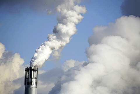 Smoking industry chimney