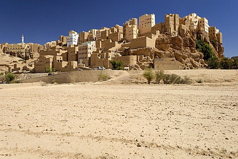 Old town of Al Hajjaryn, Wadi Doan, Hadramaut, Yemen