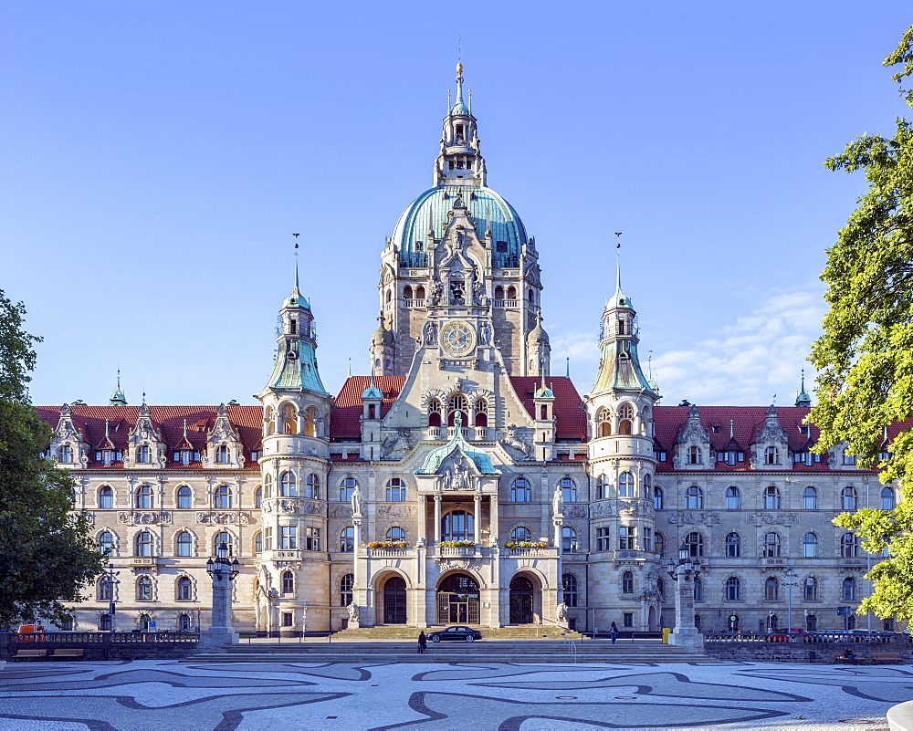 New town hall, Hanover, Lower Saxony, Germany, Europe