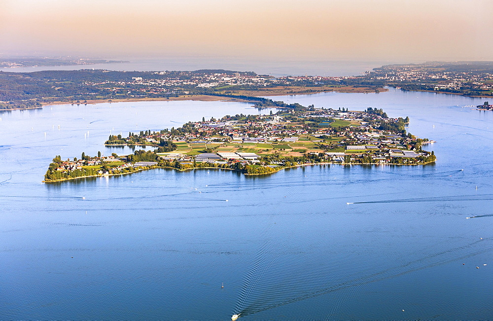 Reichenau Island, Konstanz and Upper Lake, Lake Constance, Baden-Württemberg, Germany, Europe