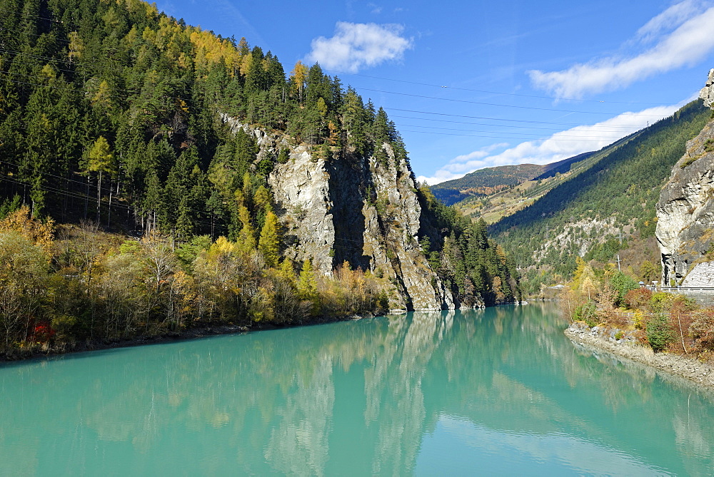 Upper Inn Valley, Oberinntal near Prutz, Tyrol, Austria, Europe