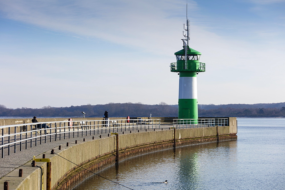 Lighthouse, Travemünde, Lübeck, Lübeck Bay, Schleswig-Holstein, Germany, Europe