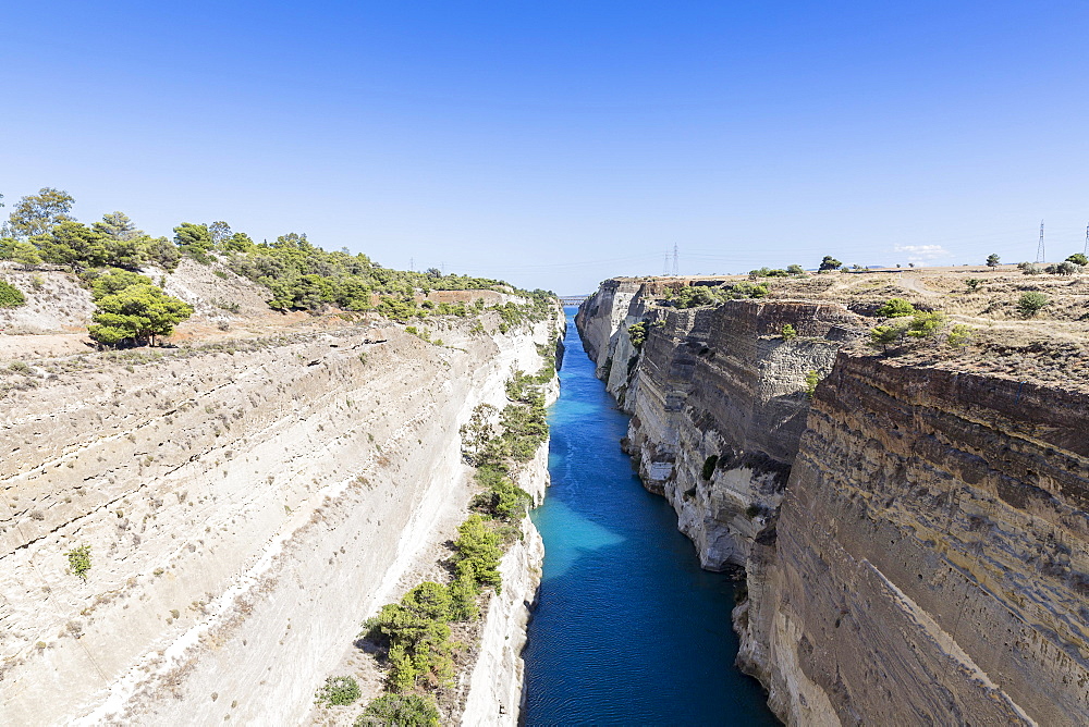 Isthmus of Corinth, Corinth, Greece, Europe