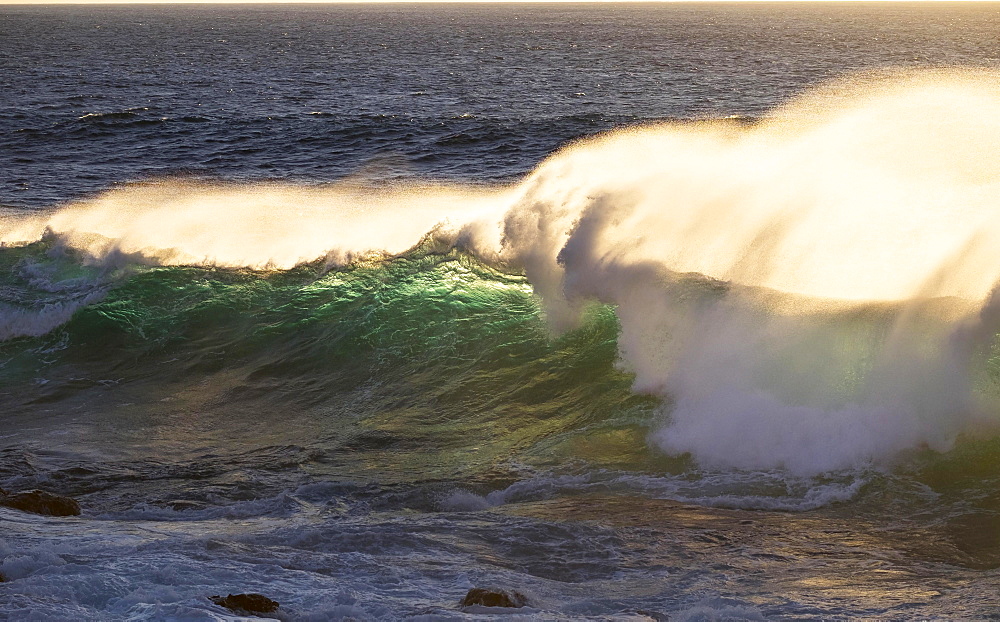 Ocean wave, Atlantic, Valle Gran Rey, La Gomera, Canary Islands, Spain, Europe