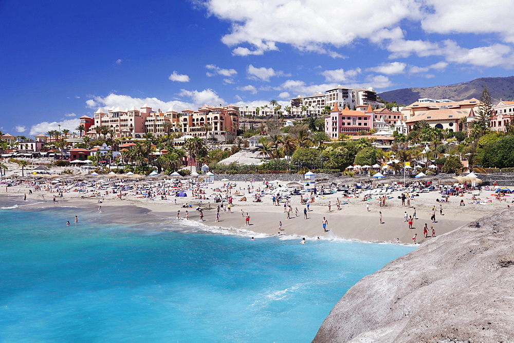 Playa del Duque beach, Costa Adeje, Tenerife, Canary Islands, Spain, Europe