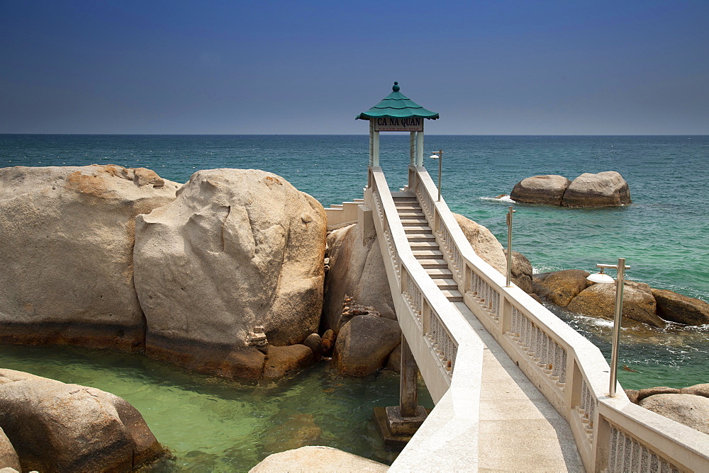 Coastal landscape near Cana, Ninh Thuan, Vietnam, Asia